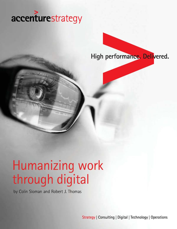 Humanizing Work Through Digital - Page 1