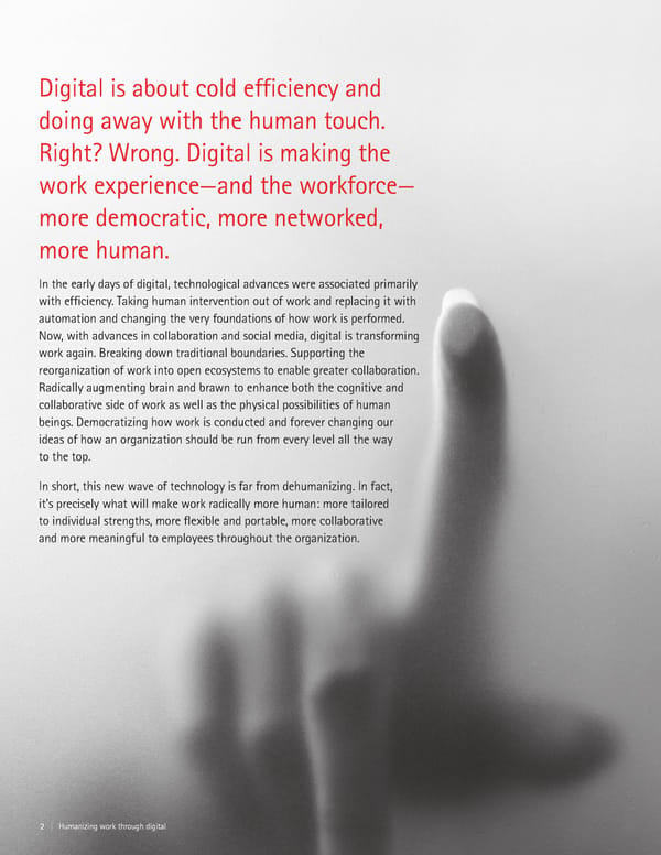 Humanizing Work Through Digital - Page 2