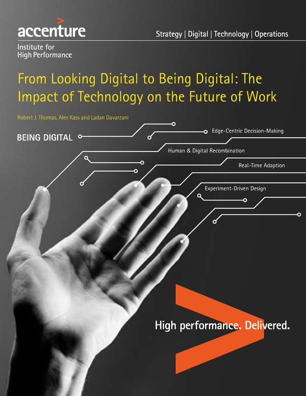 From Looking Digital to Being Digital - Page 1